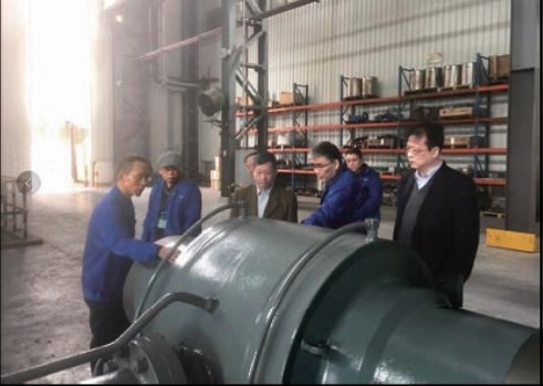 上海自儀董事長張科考察電氣閥門公司和公司銷售部,要求— 牢抓契機尋增長拓展業務為發展