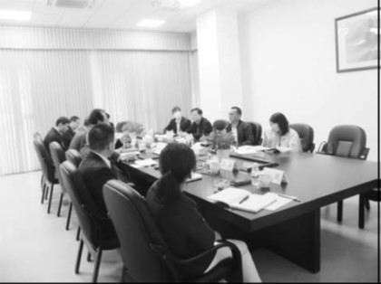 集團劉平總裁一行至上海自儀調研經營管理和產業發展工作